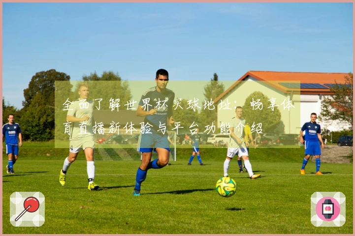 全面了解世界杯买球地址：畅享体育直播新体验与平台功能介绍